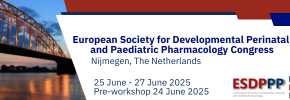 2025-06-25 European Society for Developmental Perinatal and Paediatric Pharmacology Congress – Nijmegen